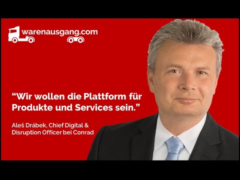 Aleš Drábek von Conrad Electronic im warenausgang.com Interview