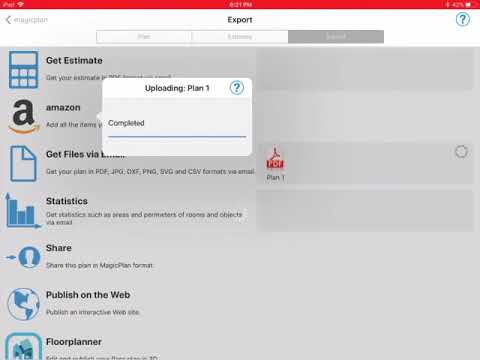 Material Order with magicplan