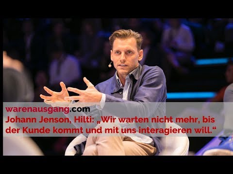 Hilti Global Head of Digital Customer Experience Johann Jenson im warenausgang.com Interview